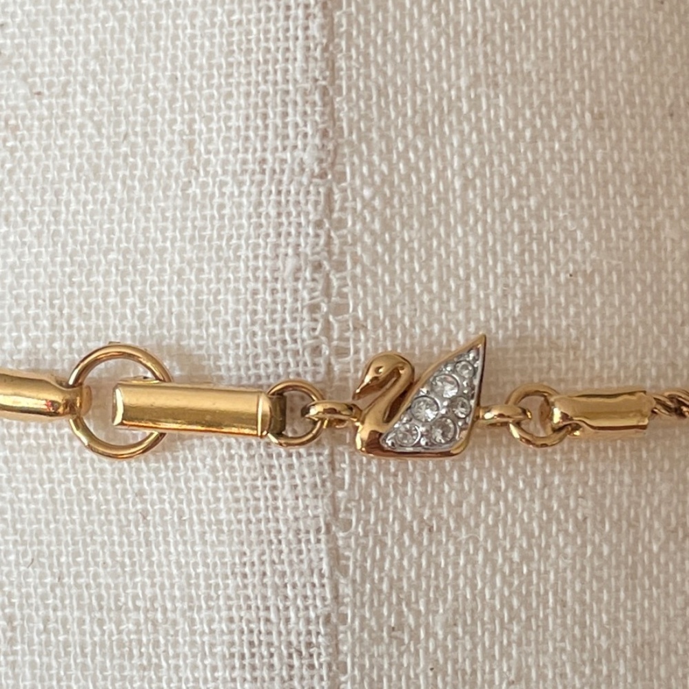 vintage Swarovski heart necklace - Picture 4 of 4